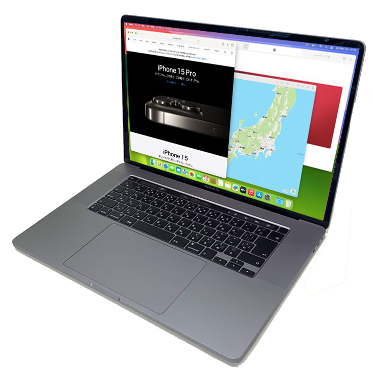 MacBook Pro Apple 16inch MVVK2J/A A2141 2019 選べるOS TouchBar