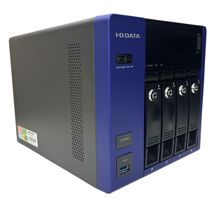 Synology（シノロジー） 【中古】I-O DATA LAN DISC HDL-Z4WP4D [4TB