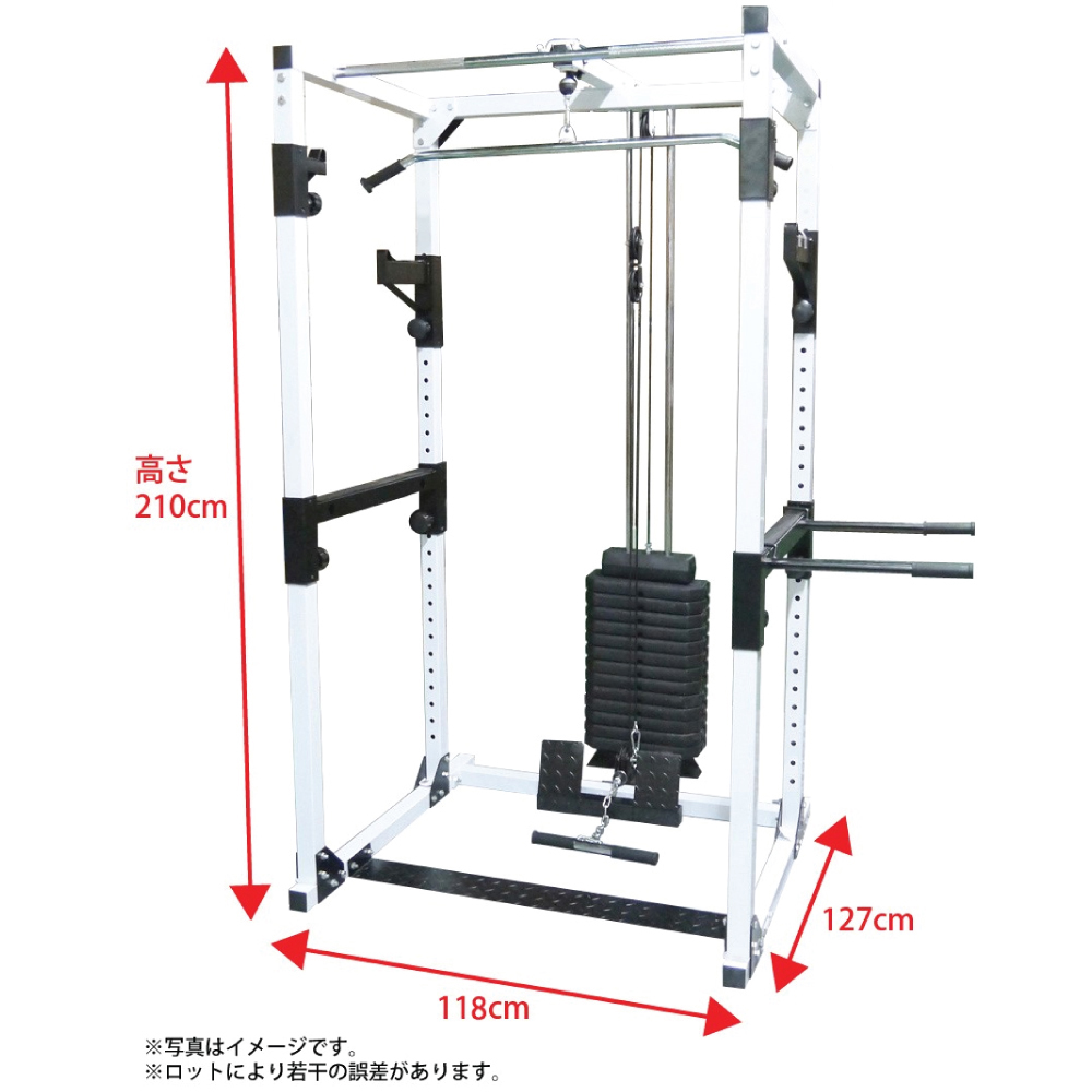 WILD FIT（ワイルドフィット） 200パワーラック フルモデル / パワー