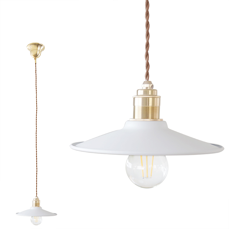 ペンダントライト 1灯 LED E26 レトロ 北欧 ソケット シーリングライト