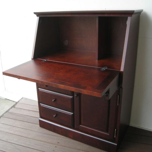 ライティングデスク ライティングビューロー 80 デスク 机 勉強机 国産