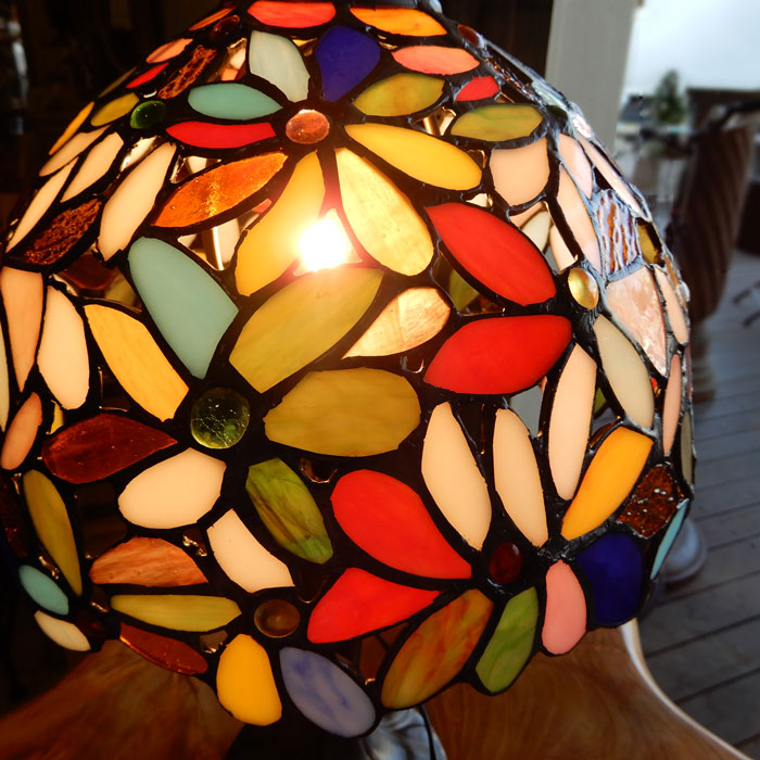 ステンドランプ BLOOM MIX ステンドグラス ランプ おしゃれ 花