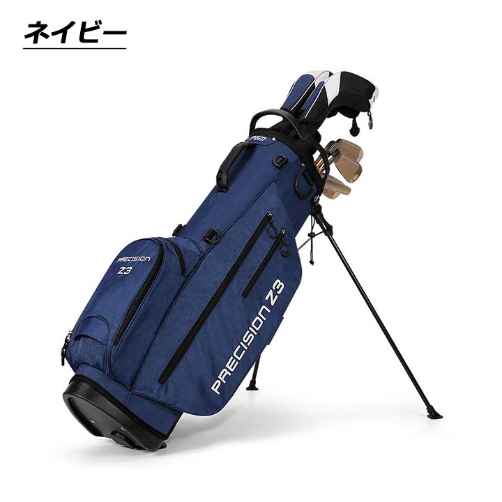 スタンド式キャディバッグ ゴルフバッグ セルフスタンド フルレングス