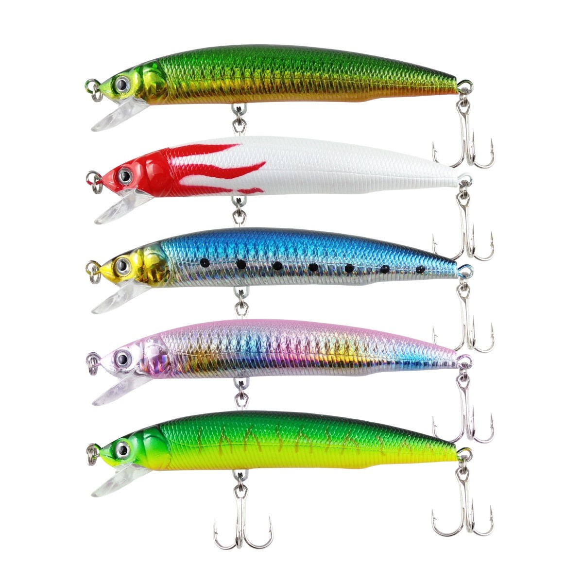 オルルド釣具 ミノーA 5色セット 11.5cm 18g ルアー 送料無料