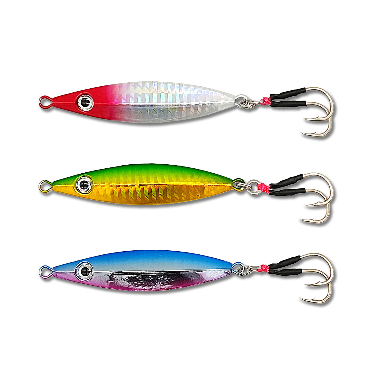 オルルド釣具 メタルジグ ジグスプーン 30g 3色セット ぶっ飛ぶジグ