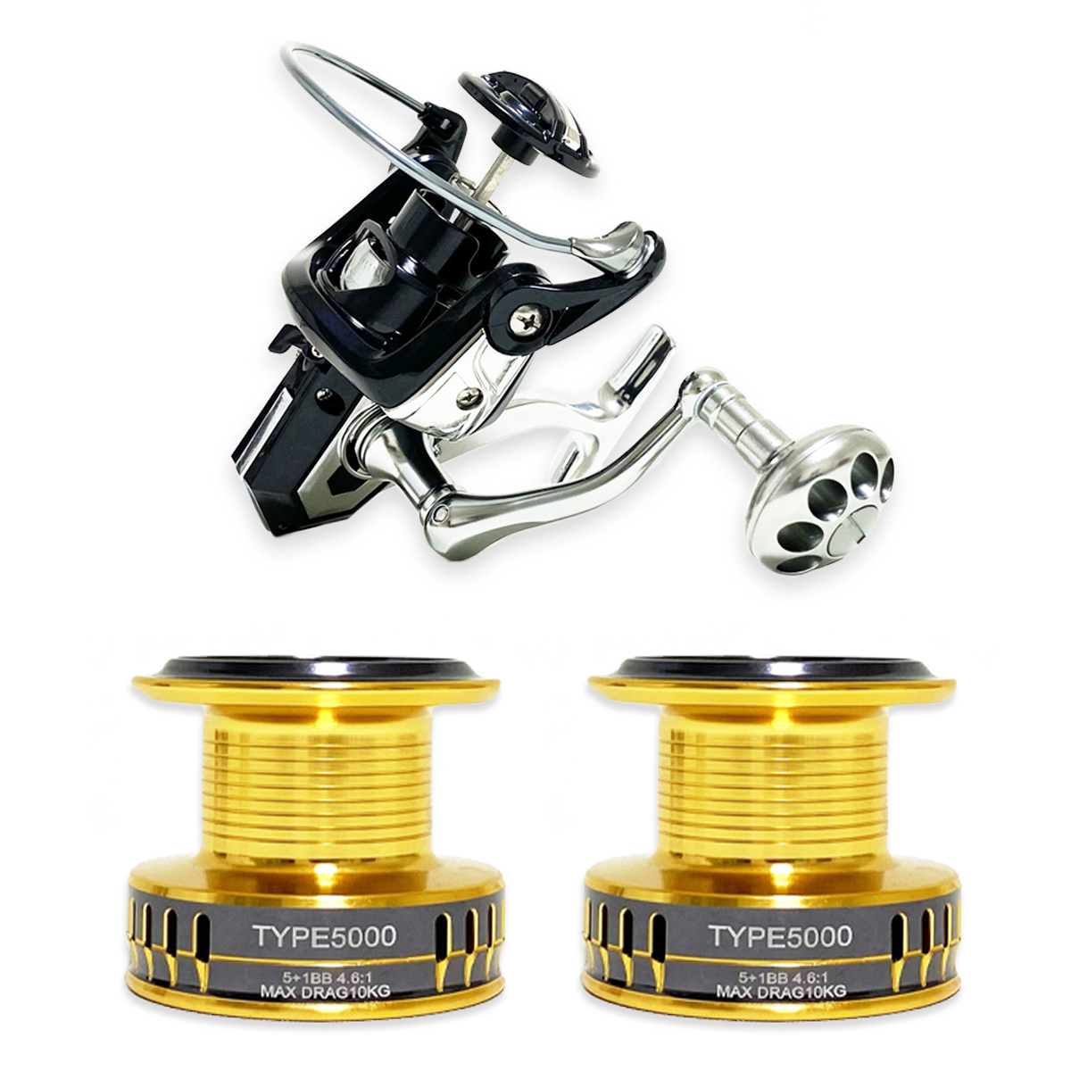 オルルド釣具 スピニングリール 「スーパーゴリルド 3000〜8000」用