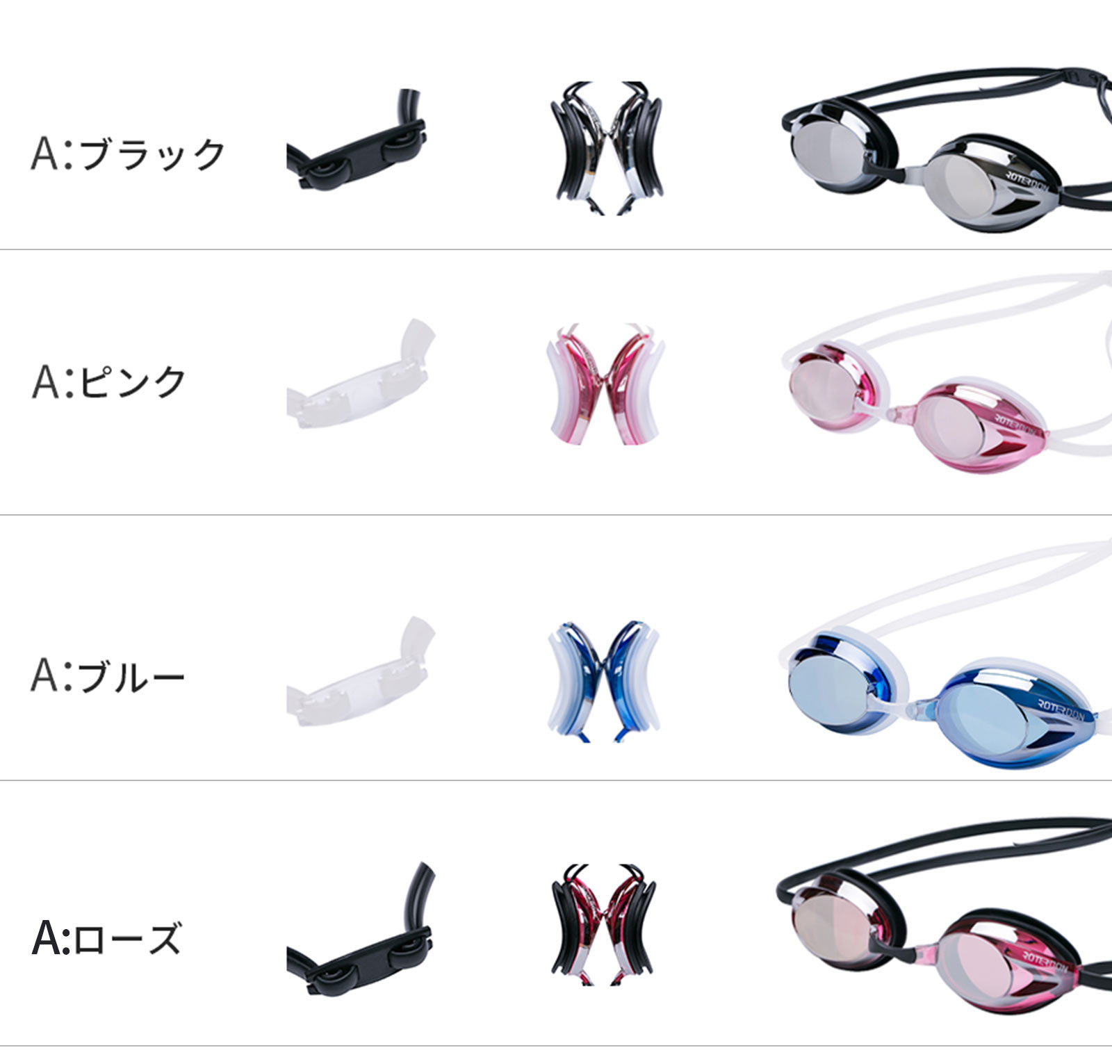 3倍ポイント/水泳ゴーグル ミラーレンズ スイミングゴーグル 男女兼用