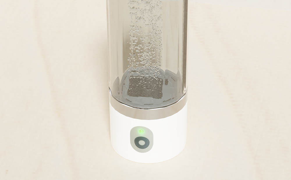 充電式高濃度水素水生成器 My神透水ボトルQ AWH003-Q 2023年8月