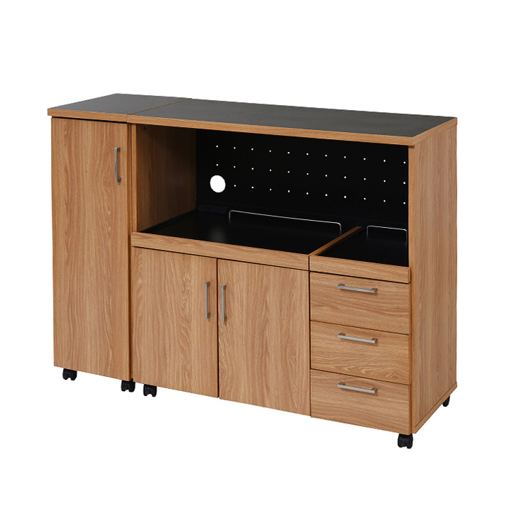 収納 キッチン 台所 ラック 食器棚 おしゃれ モダン 木製 棚