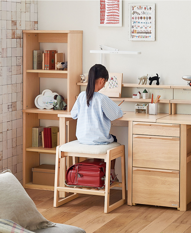 コイズミファニテック コイズミ KOIZUMI 学習椅子 学習チェア タモ