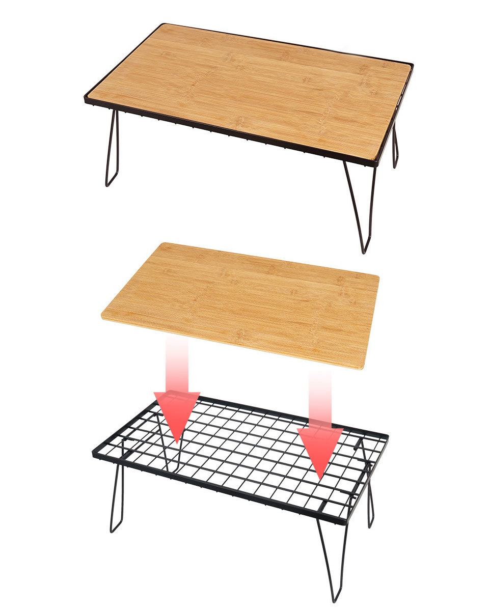 アウトドア テーブル メッシュ キャンプテーブル 折りたたみ メッシュ