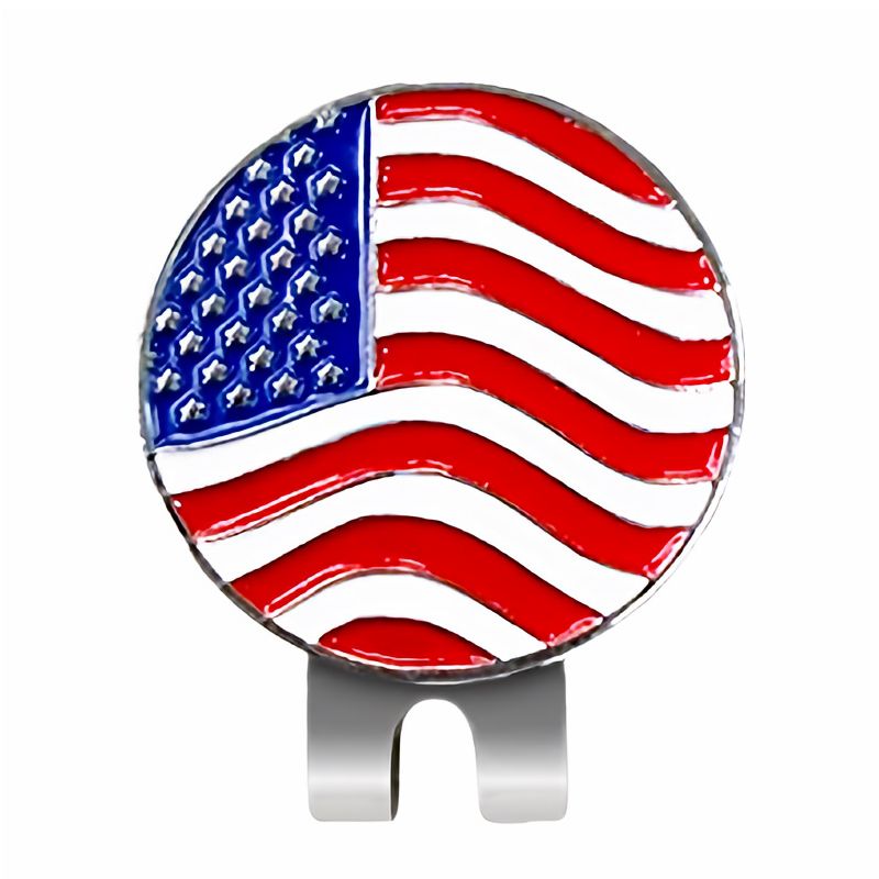 ゴルフ マーカー マグネット ゴルフマーカー ハットクリップ セット