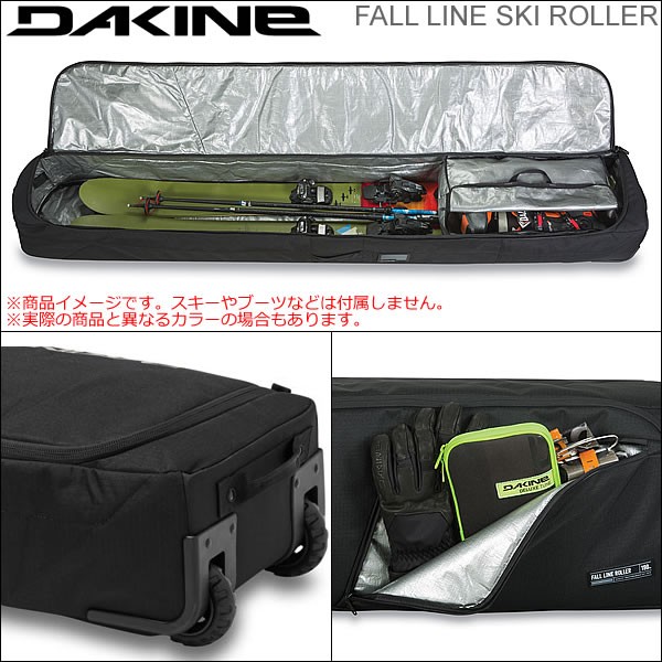 DAKINE（ダカイン） スキーケース FALL LINE SKI ROLLER 190cm Black