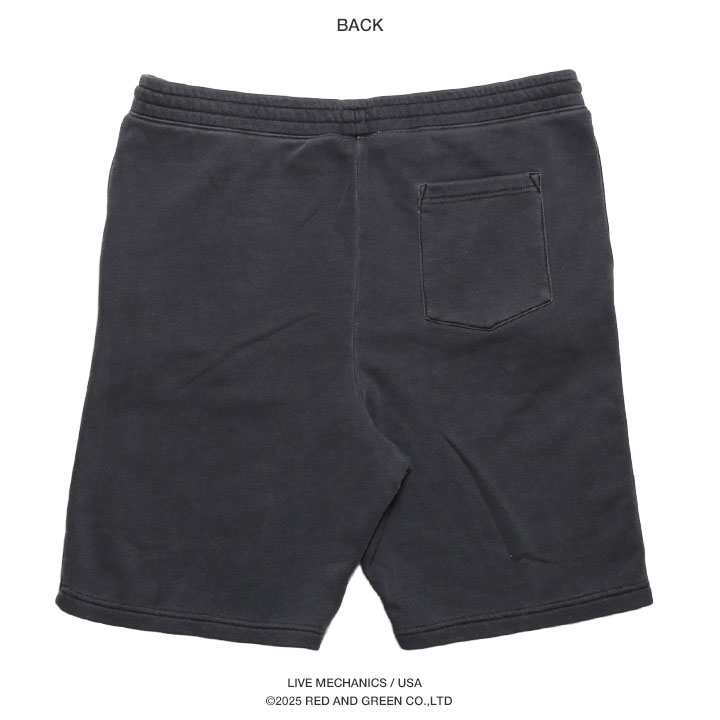 LIVE MECHANICS ハーフパンツ スウェット 半ズボン 短パン 大きい