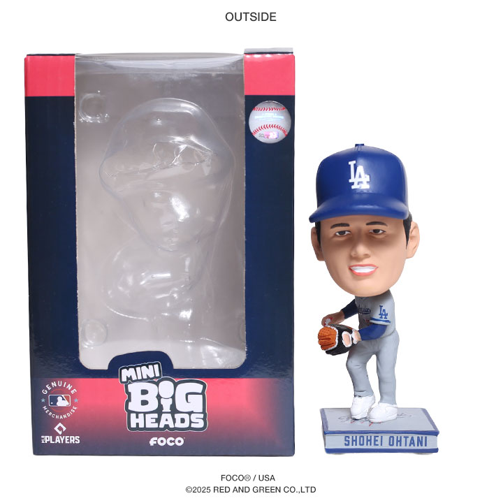 FOCO ドジャース 公式 大谷翔平 フィギュア バブルヘッド 人形