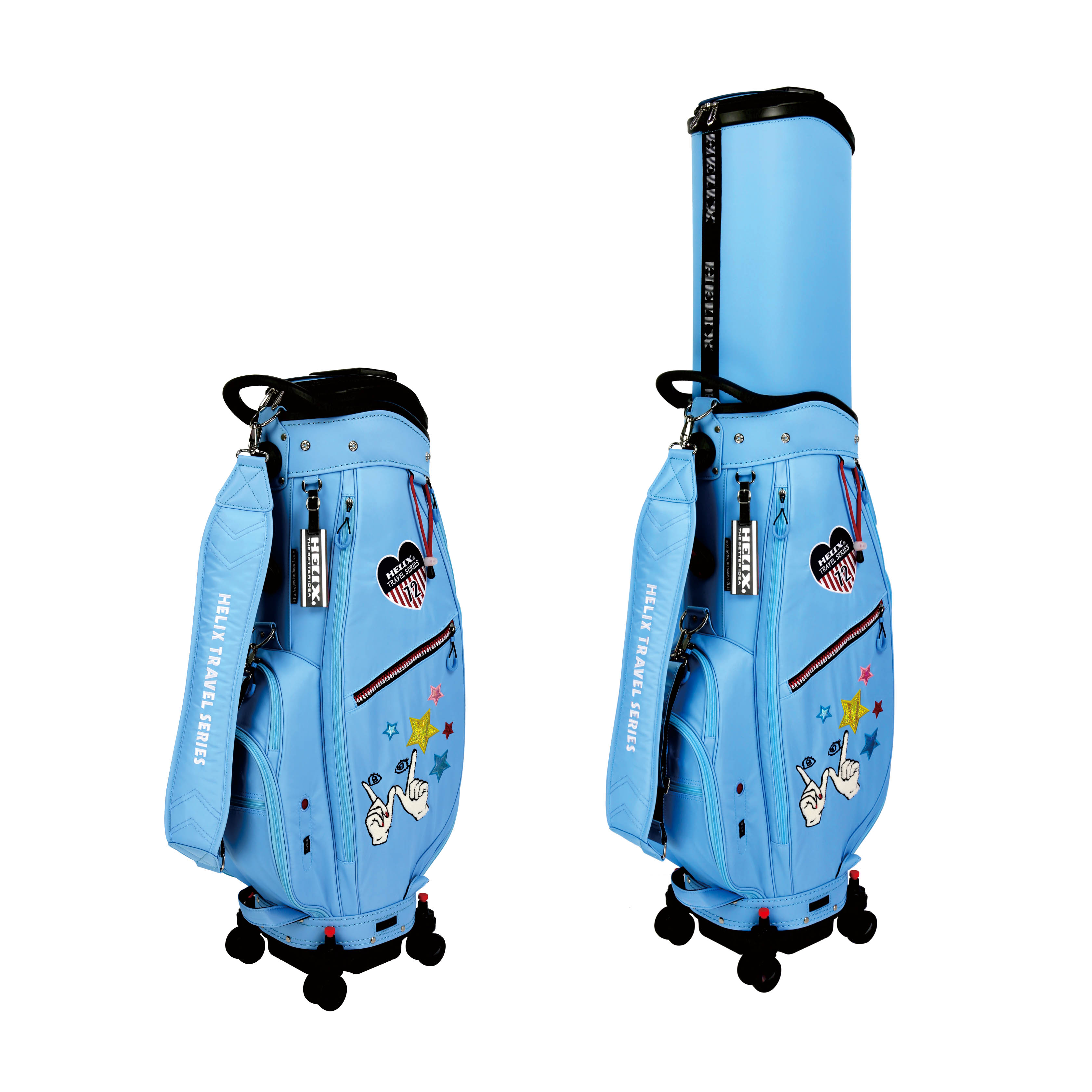 特許取得済み】HELIX（ヘリックス）キャディバッグ ゴルフバッグ