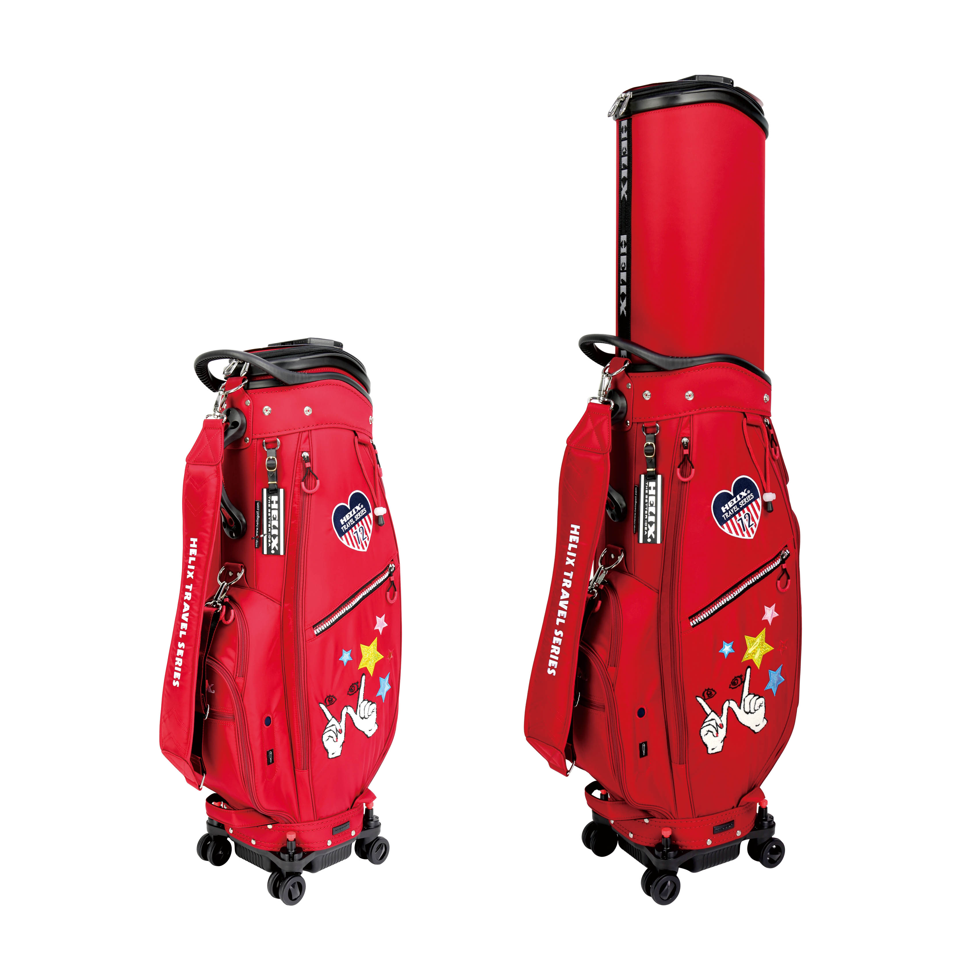 特許取得済み】HELIX（ヘリックス）キャディバッグ ゴルフバッグ
