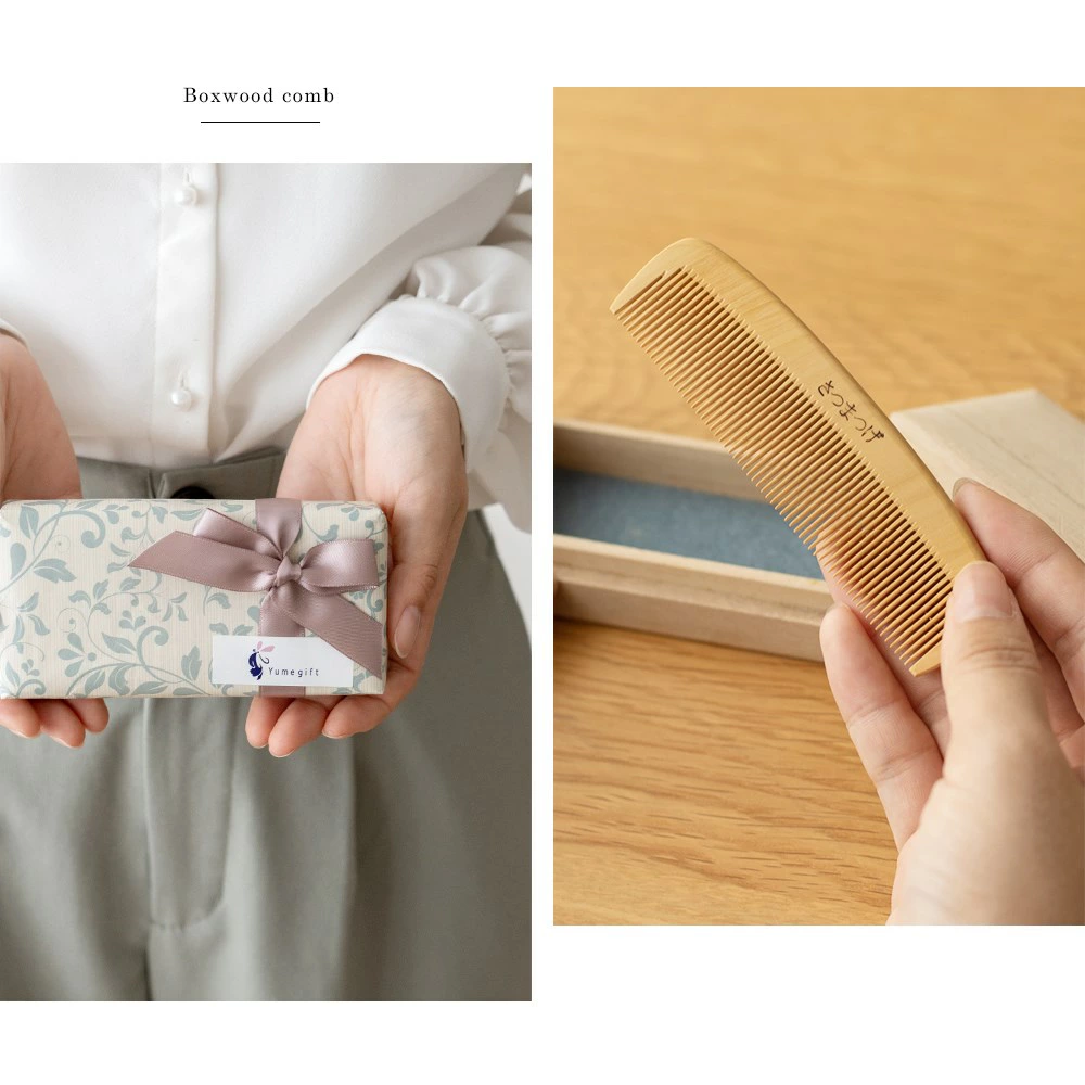 薩摩つげ櫛 いちもんじ つげぐし 3寸5分 椿油 鹿児島産 国産 つげ 高級