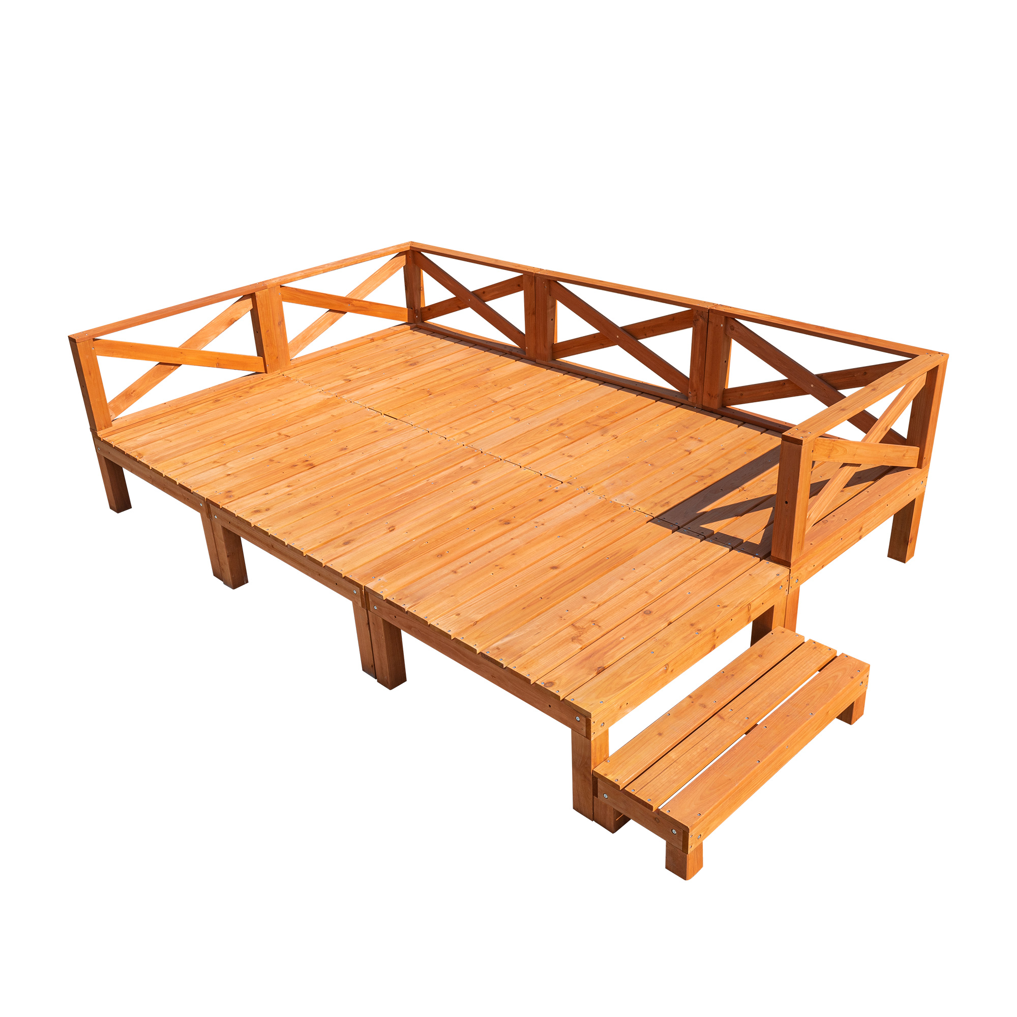 1.46坪 13点セット】ウッドデッキ 天然木 キット 13点セット ウッド