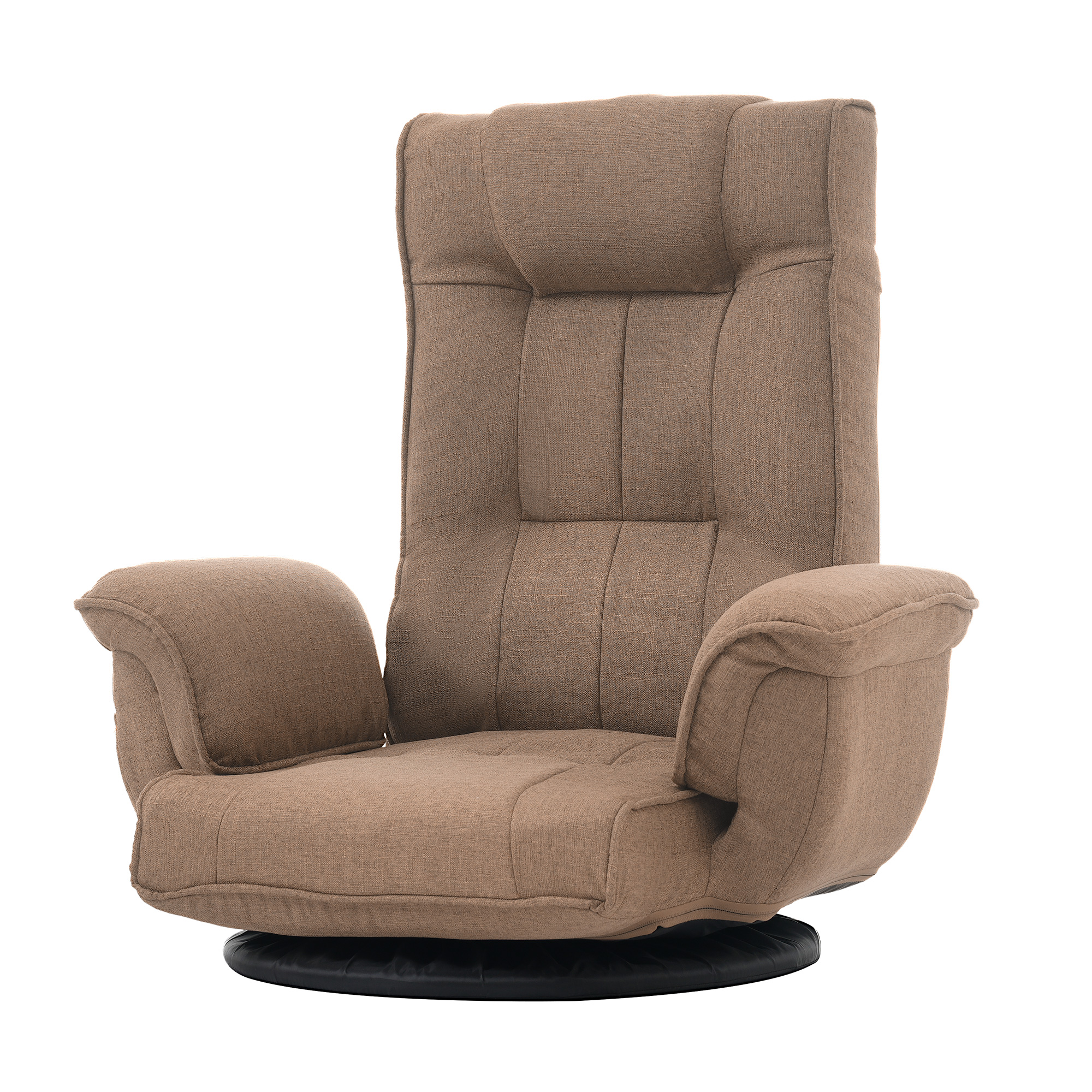 カラー限定7980円】座椅子 回転式 肘掛け ハイバック 座いす