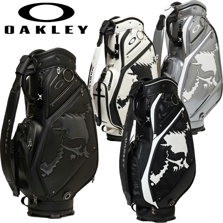 OAKLEY（オークリー） ゴルフ キャディバッグ 9.5型 OAKLEY SKULL GOLF