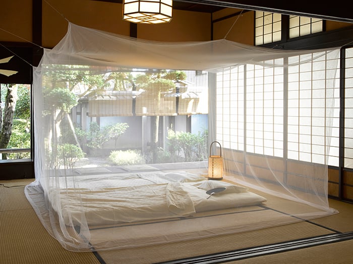 大島屋 蚊帳 かや モスキートネット カヤ 虫よけ 虫除け つり下げ