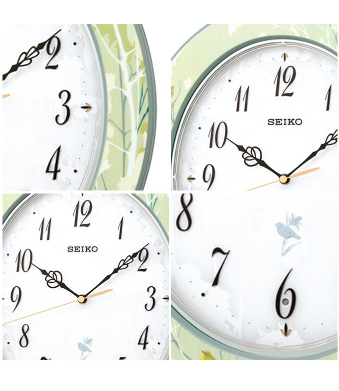 電波時計 セイコー 壁掛け時計 掛け時計 電波掛け時計 メロディ 音楽