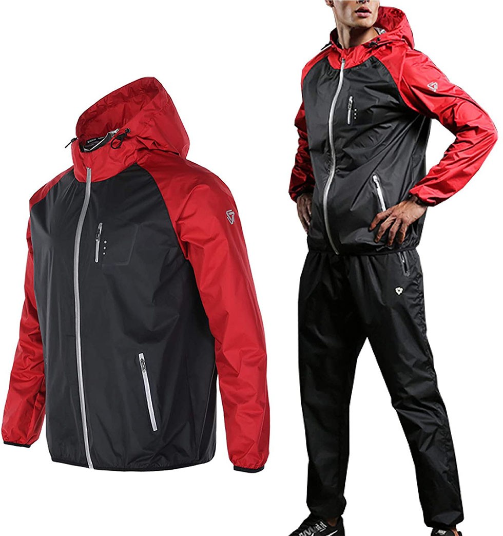 サウナスーツ トレーニングウェア メンズ レディース 上下 セット