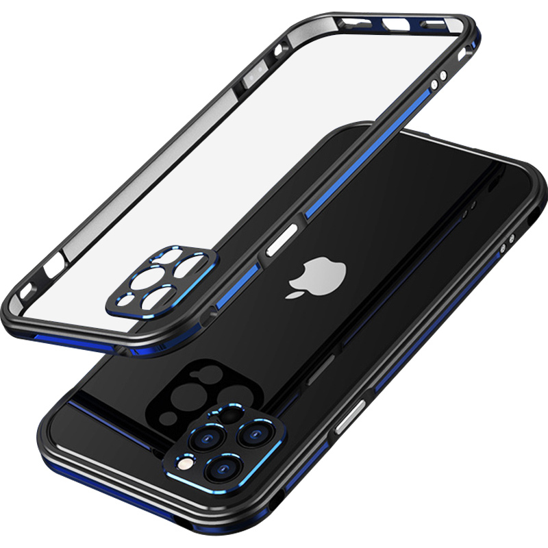 iPhone13 Pro Max ケース シエラブルー iPhone12 バンパー アルミ