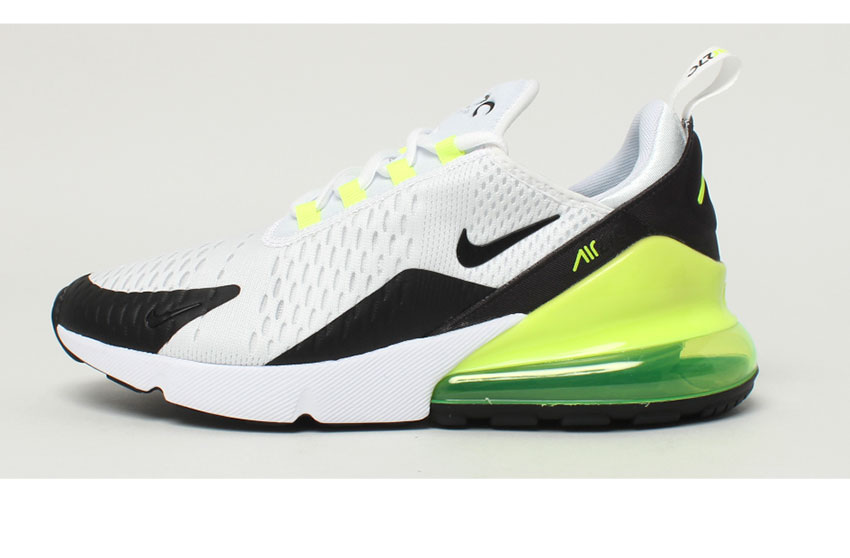 ナイキ スニーカー メンズ AIR MAX 270 NIKE DC0957 白 ブラック 黒