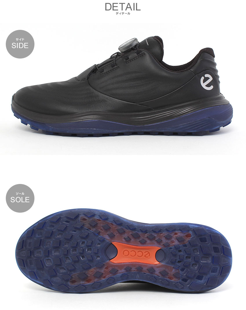 ecco（エコー） ゴルフシューズ メンズ GOLF LT1 ECCO 132274 ブラック