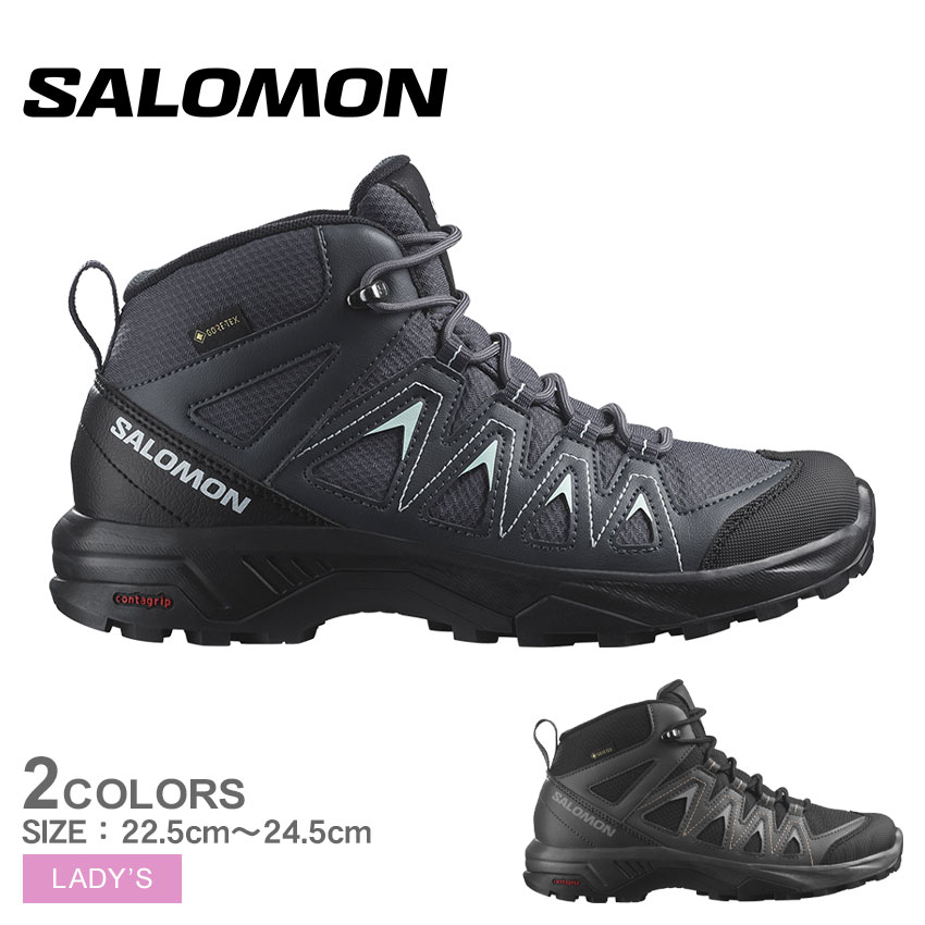 SALOMON（サロモン） ハイキングブーツ レディース X BRAZE MID GORE