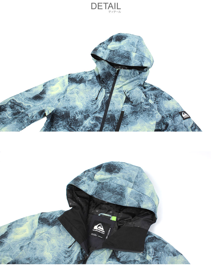Quiksilver（クイックシルバー） スノーウェア メンズ MISSION PRINTED