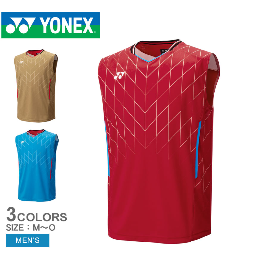 YONEX（ヨネックス） ゲームウェア メンズ ゲームシャツ（ノースリーブ