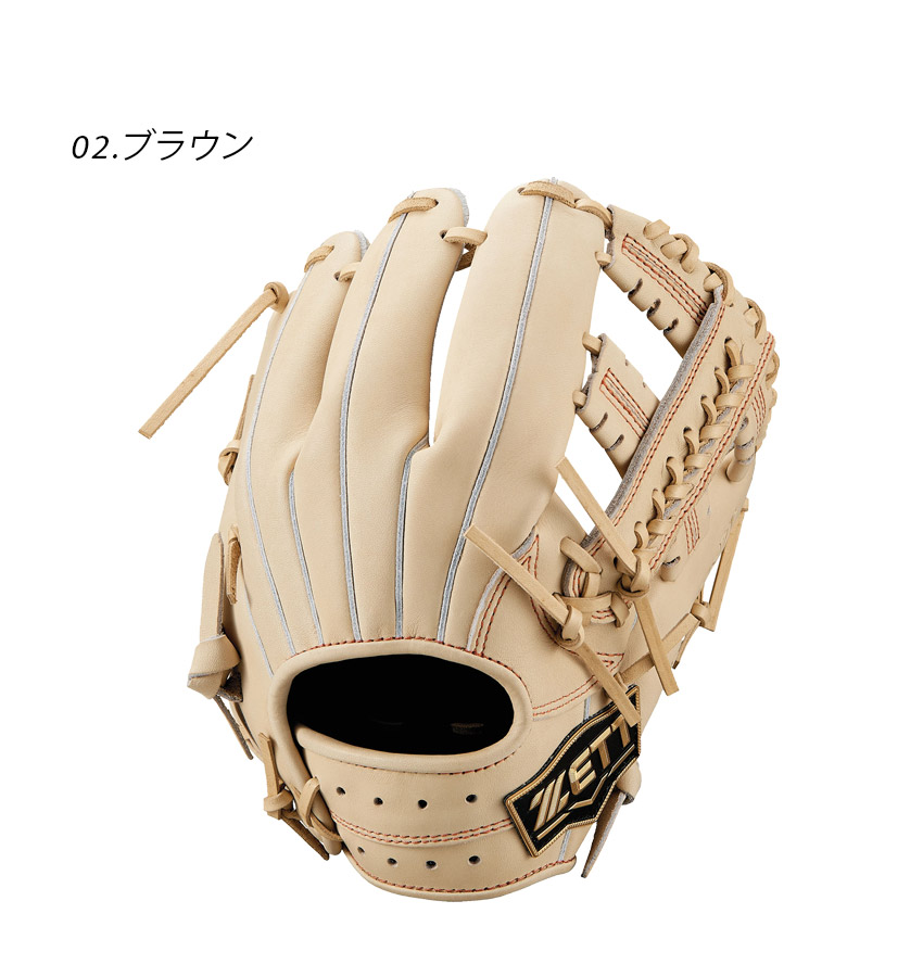 ゼット（ZETT） グローブ ZETT BPGB25420 ブラック 黒 ブラウン 野球
