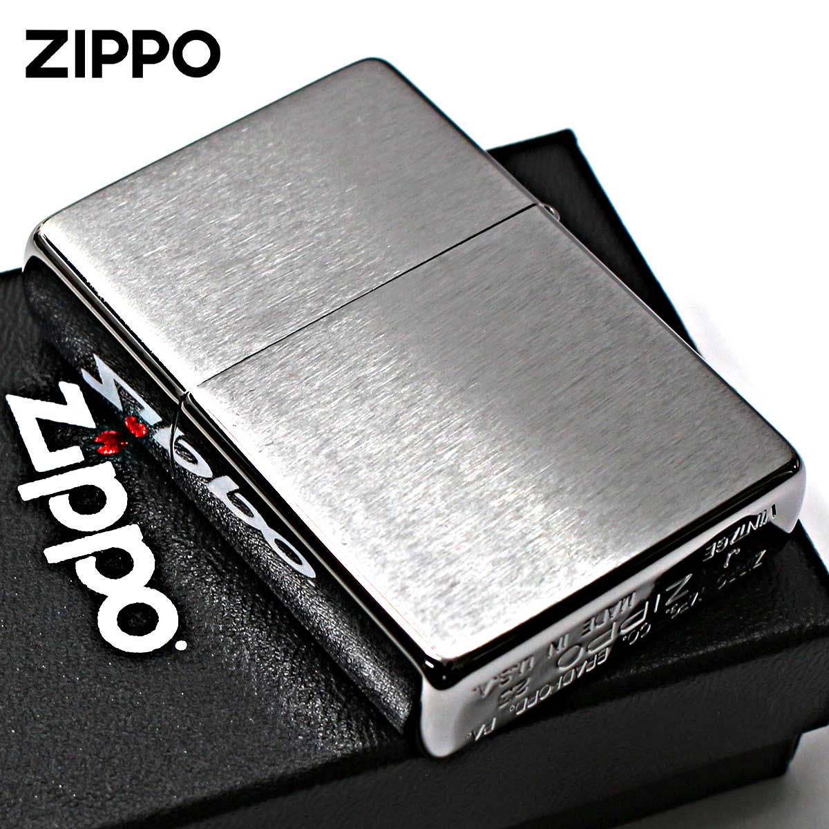 レプリカ Zippo ジッポライター 1937レプリカ 無地 シルバー つや消し