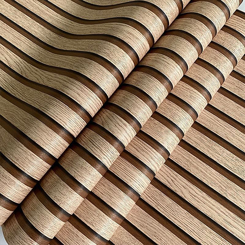 壁紙シール 木目シート スラットウォール リメイクシート 45cm×10m