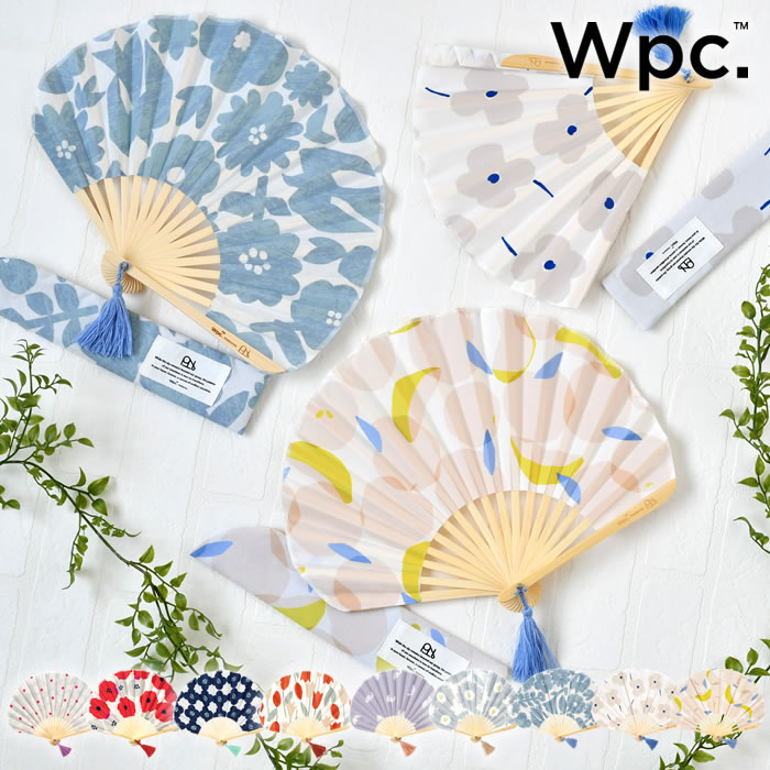 Wpc. 扇子 レディースかわいい Wpc. Patterns ギフトボックス入り扇子