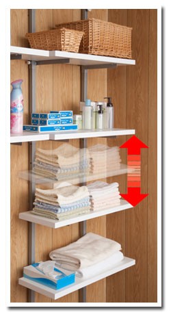 ウォールシェルフ 棚板2枚 幅120cm 突っ張り式 オープンラック 壁面