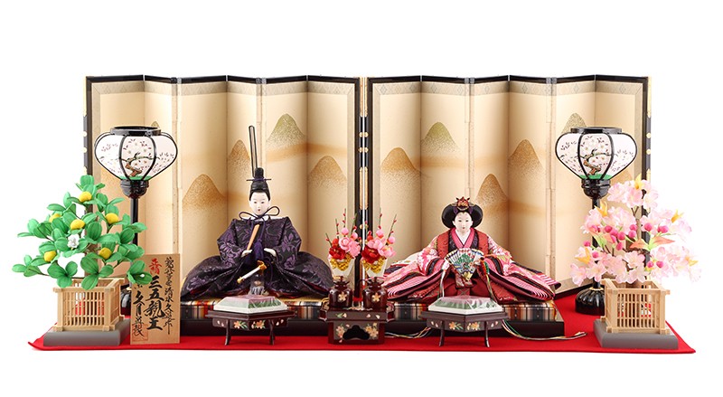 久月 雛人形 おしゃれ 名匠・逸品飾り 親王飾り 節句人形工芸士 清水久
