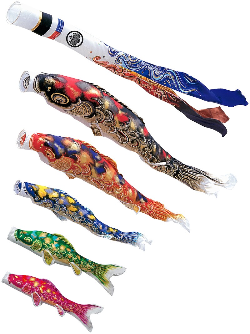 40年前のヴィンテージ鯉のぼり 6m級 一部絶版の旭化成製 40年前の