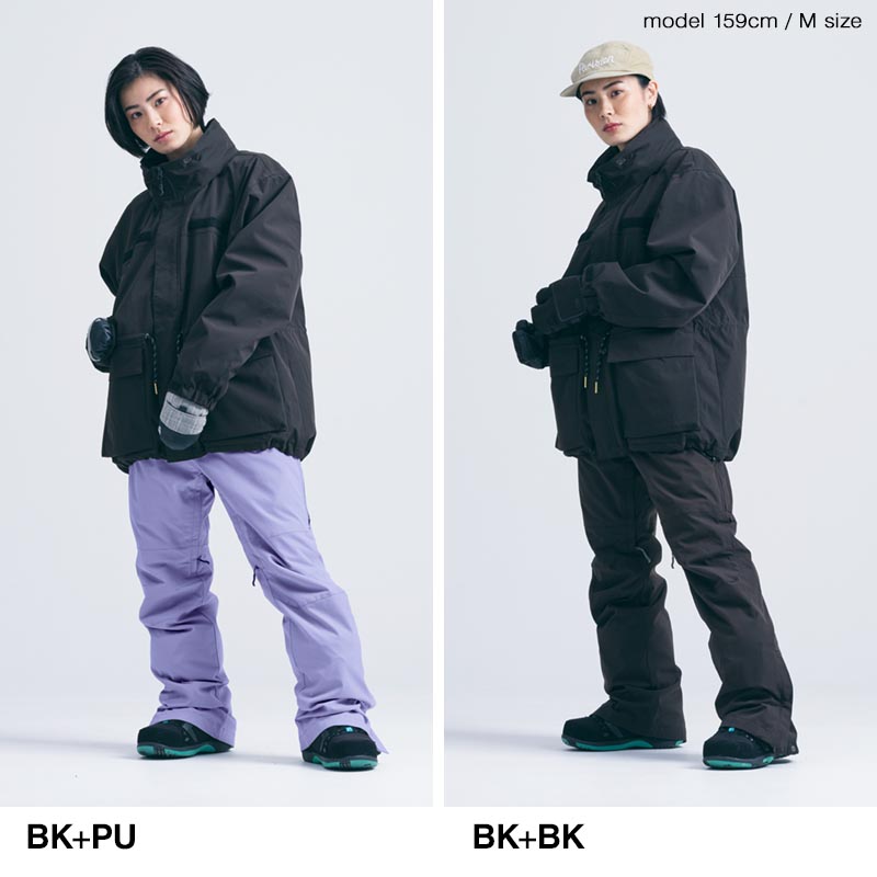 43DEGREES スノーボードウェア レディース 上下セット スキーウェア