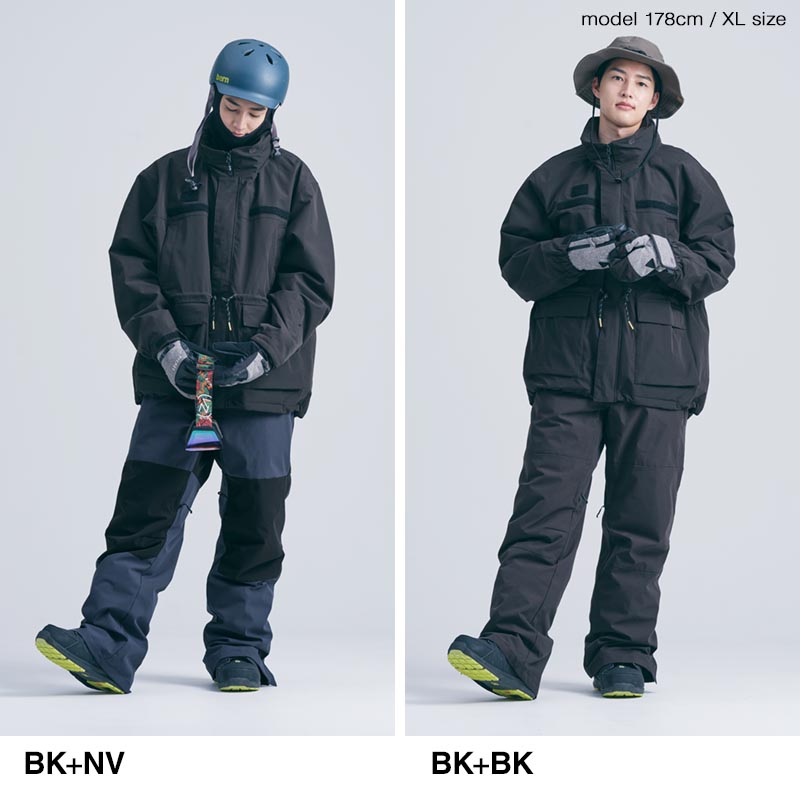 43DEGREES スノーボード ウェア メンズ ユニセックス 上下セット