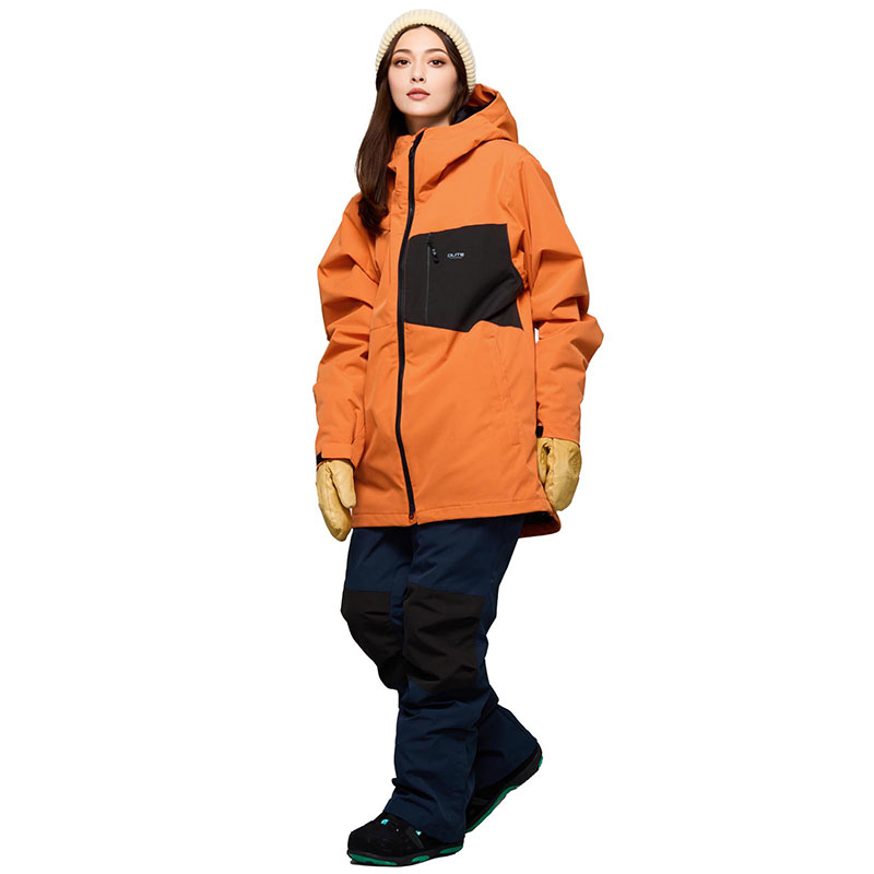 43DEGREES スノーボードウェア レディース 上下セット スノボウェア