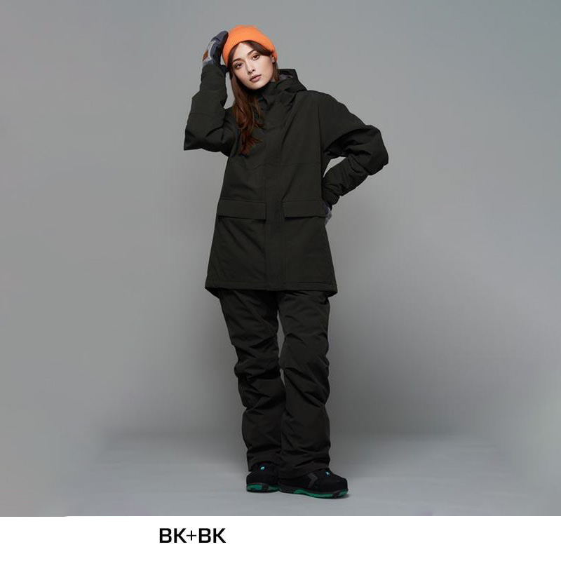 43DEGREES スノーボードウェア スキーウェア レディース 上下セット