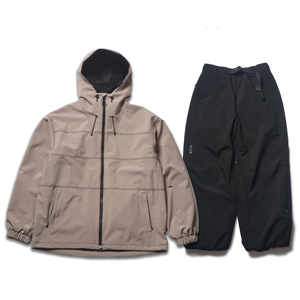 スノーボードウェア スキーウェア 上下セット A レディース トリプル