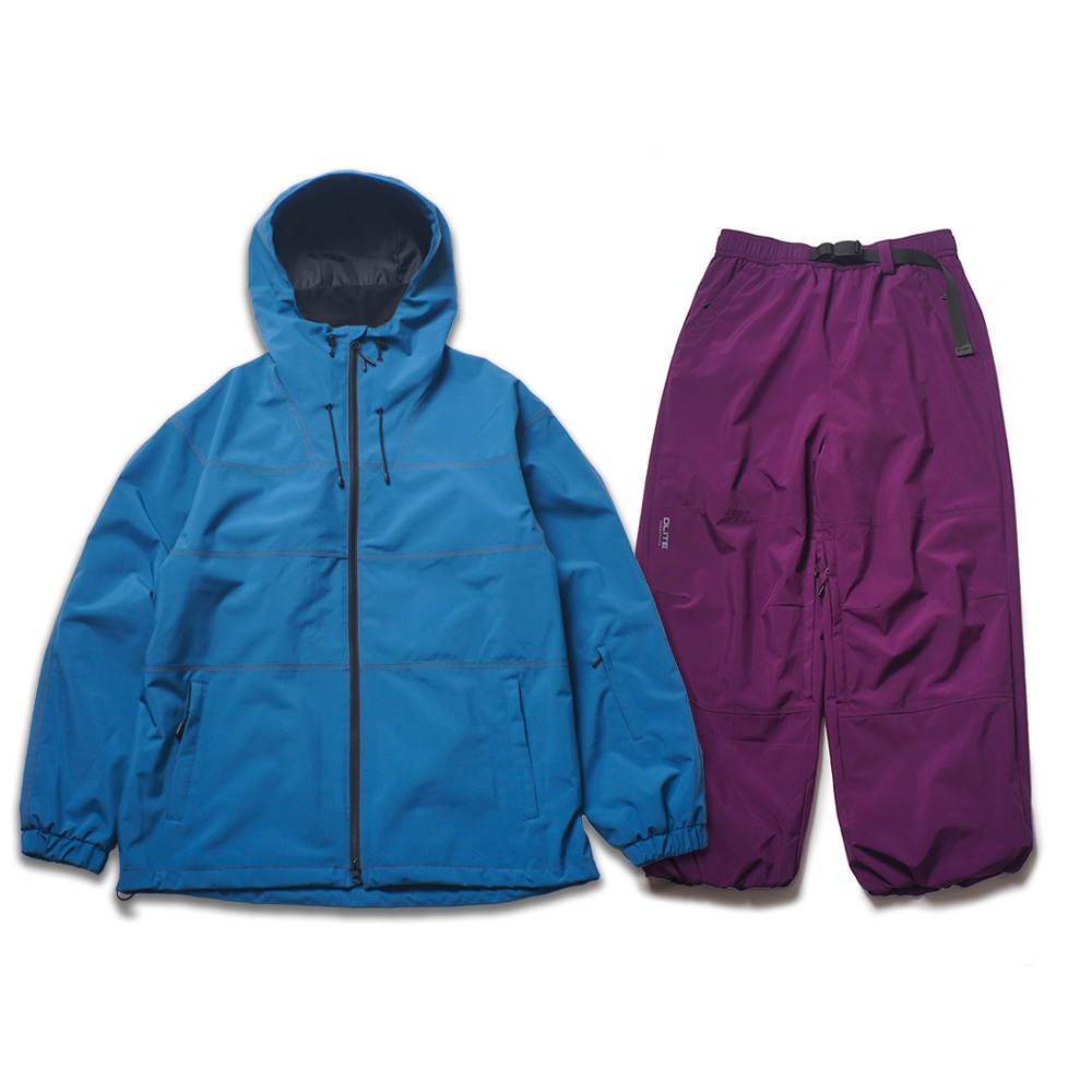 スノーボードウェア スキーウェア 上下セット A レディース トリプル
