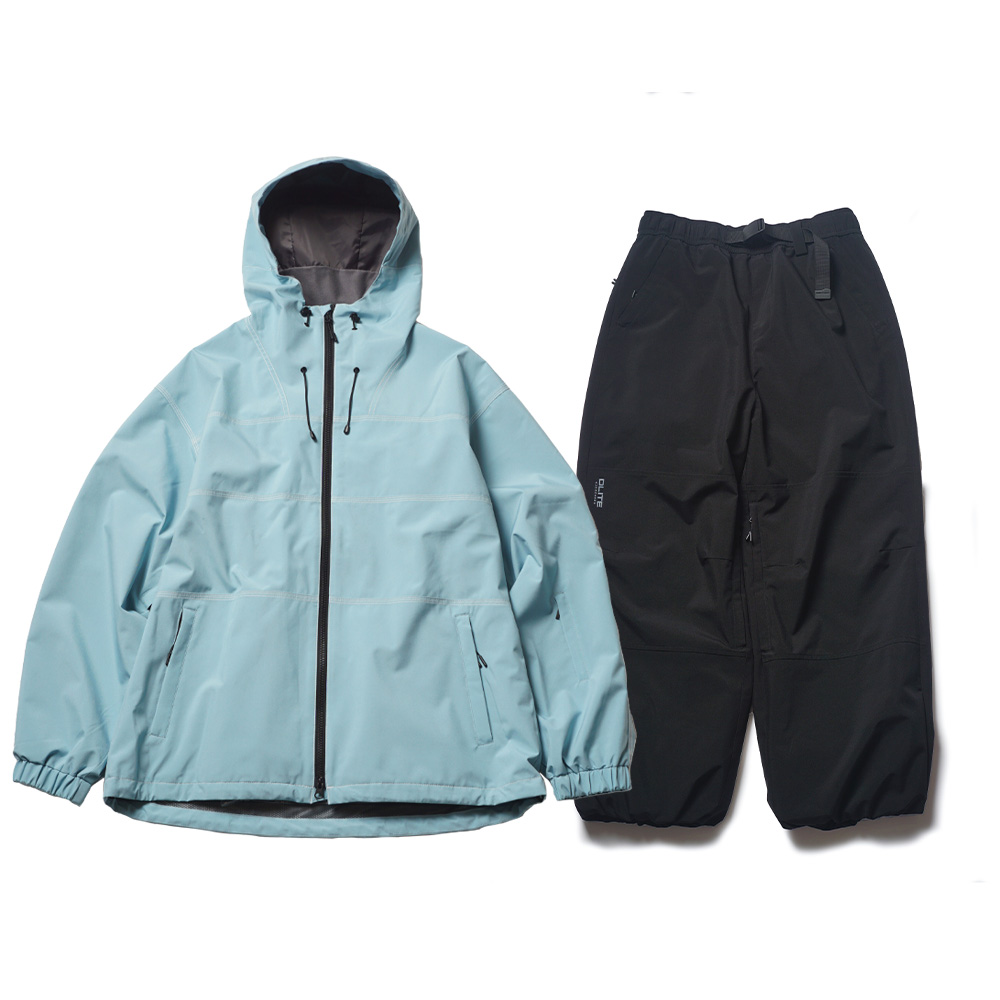 43DEGREES スノーボードウェア スキーウェア 上下セット メンズ