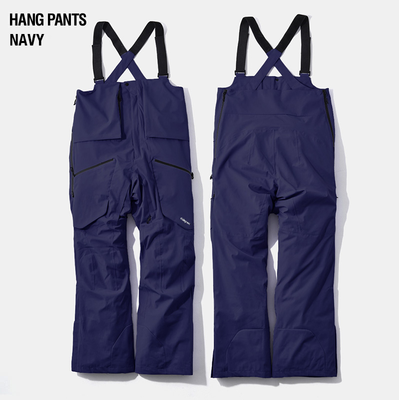 43DEGREES スノーボードウェア スキーウェア メンズ ビブ パンツ 単品