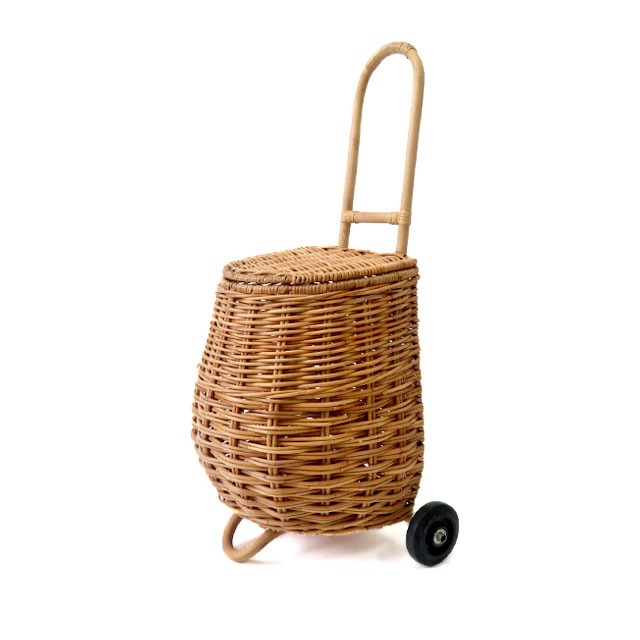 公式 籐ショッピングカート お買い物カート 買い物カゴ アラログ